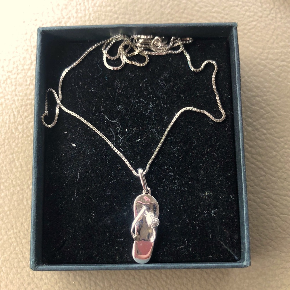 Flip flop necklace